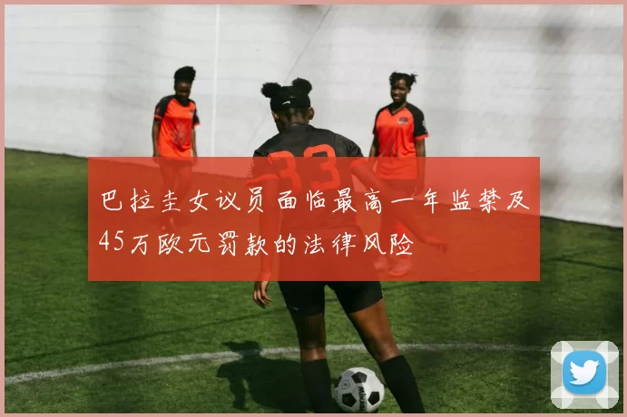 巴拉圭女议员面临最高一年监禁及45万欧元罚款的法律风险